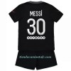 Conjunto (Camiseta+Pantalón Corto) Paris Saint-Germain Lionel Messi 30 Tercera Equipación 2021/22 - Niño